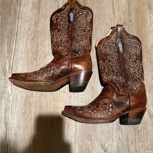 Brown Western Cowboy Boots